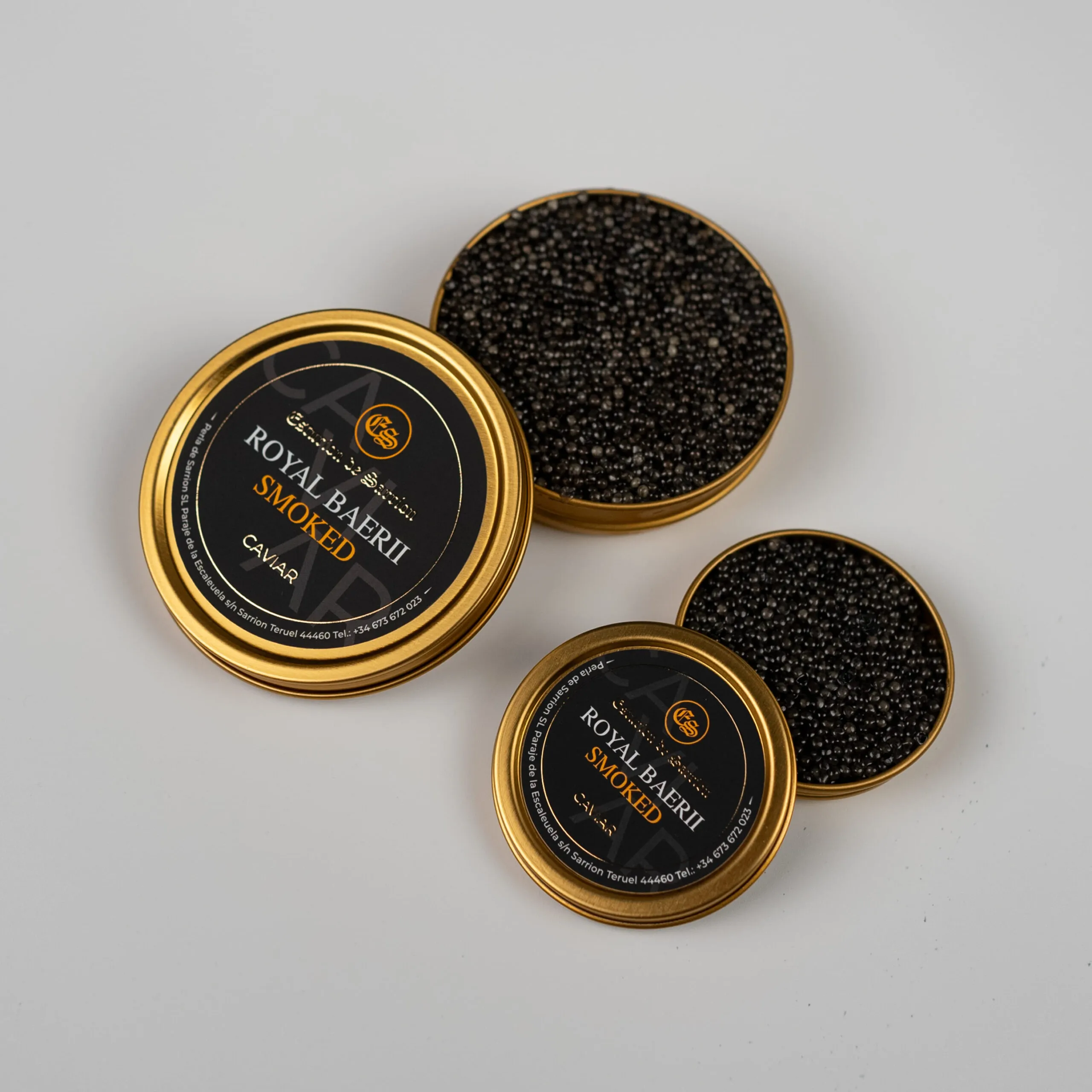 Estuche Trío — Premium + Ahumado + Trufa · 3 × 30 g
